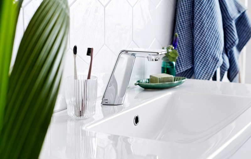 Sensorstyrda blandare sparar vatten och energi